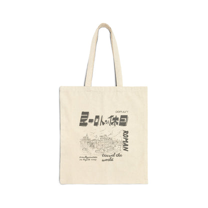 Cotton Canvas Tote Bag