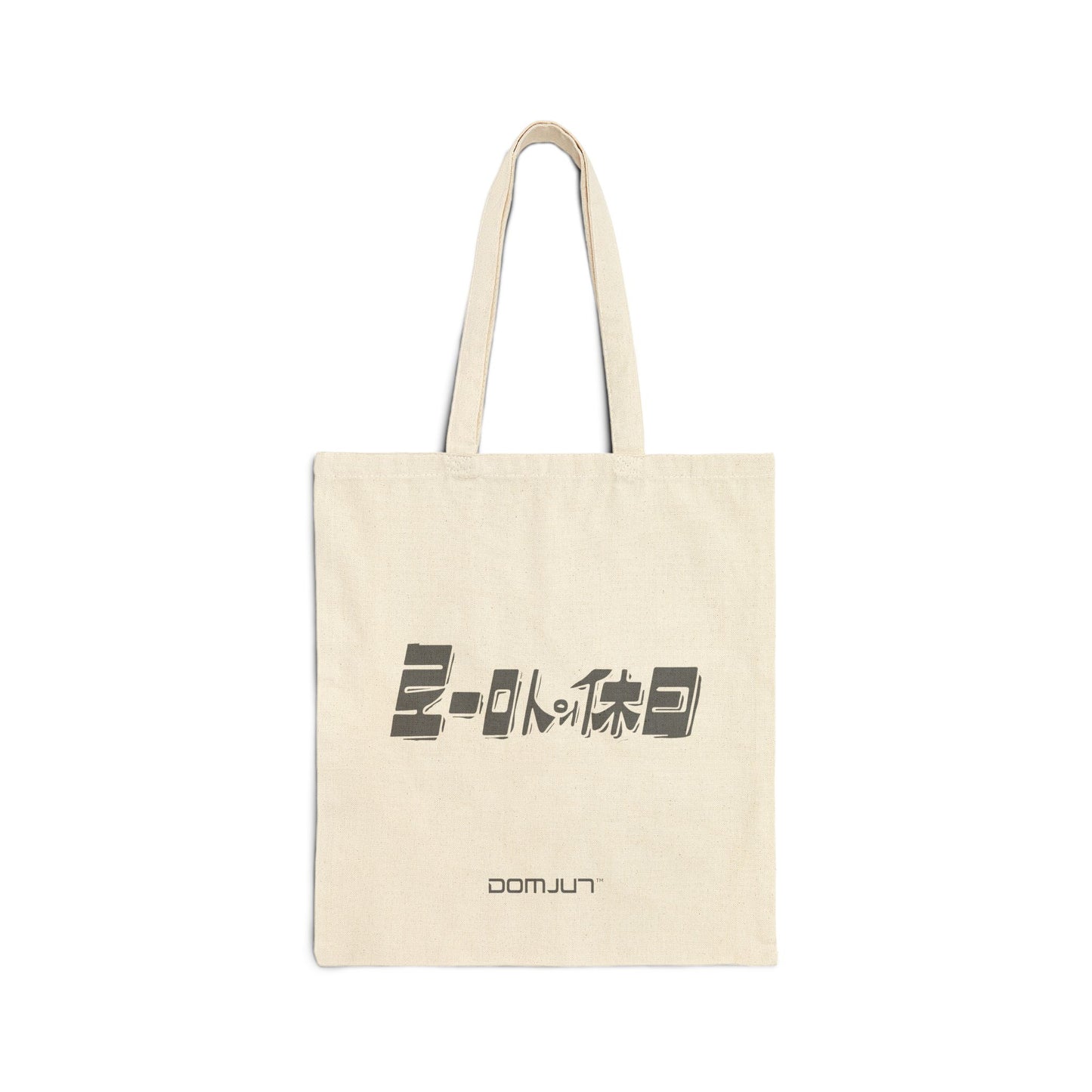 Cotton Canvas Tote Bag